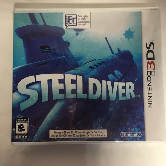 Steel Diver Game Nintendo 3DS, 2011 Video Game Brand New Factory Sealed - Picture 2 of 9